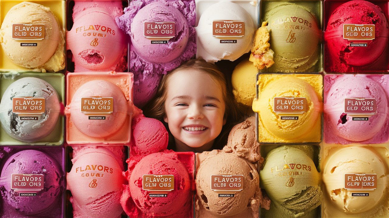 Ice cream flavors of all kinds Gold Flavors Factory