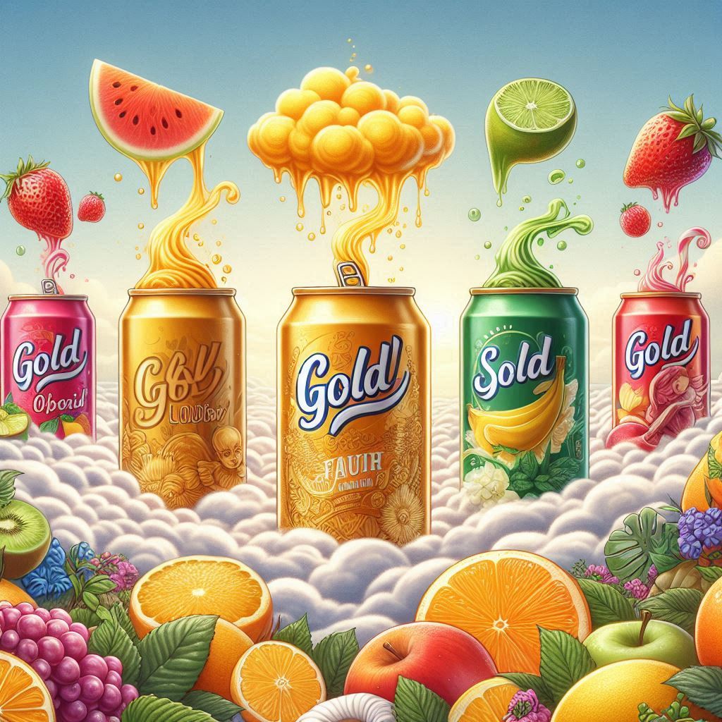 Special flavor concentrates for the manufacture of juices and drinks from the Gold Flavors Factory