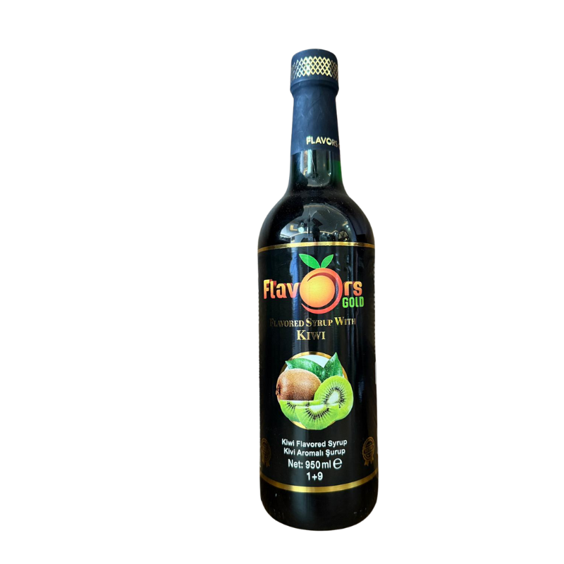 🥝 Flavors Gold Kiwi Syrup – 1 Liter (Made in Turkey – Istanbul)