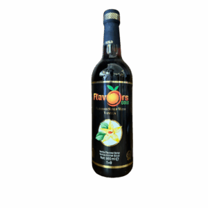 🍦 Flavors Gold Vanilla Syrup – 1 Liter (Made in Turkey – Istanbul)