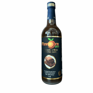 🍫 Flavors Gold Dark Chocolate Syrup – 1 Liter (Made in Turkey – Istanbul)