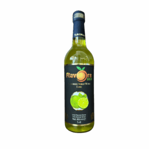 🍋 Flavors Gold Lemon Syrup – 1 Liter (Made in Turkey – Istanbul)